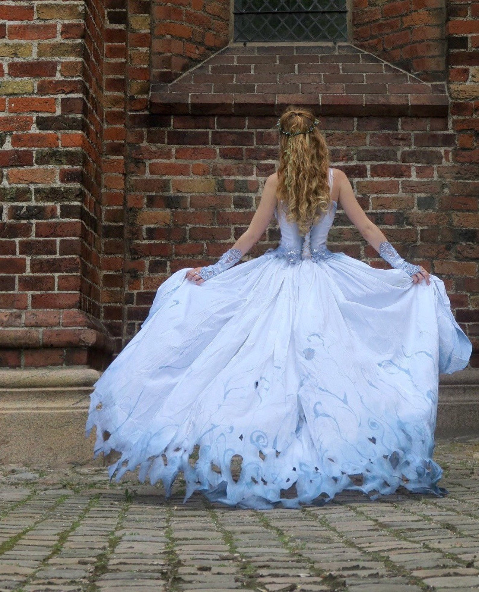 Halloween Costume Corpse Bride Dress – MJcostume Halloween Costume Corpse Bride Dress – MJcostume