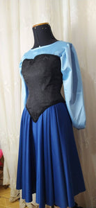 Little mermaid Cosplay Ariel kiss the girl costume dress