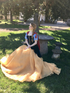 Cosplay Ball Gown Snow White Princess Dress