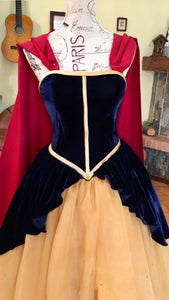 Cosplay Ball Gown Snow White Princess Dress