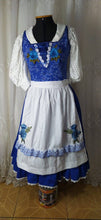 Load image into Gallery viewer, Beauty and the beast princess Cosplay Belle Blue dress