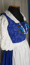 Load image into Gallery viewer, Beauty and the beast princess Cosplay Belle Blue dress