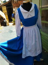 Load image into Gallery viewer, The Beauty and the Beast Village blue dress