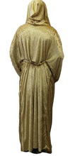 Load image into Gallery viewer, Crushed Velvet Unisex Adult Robe with Hood Monk Pagan Wizard Knight