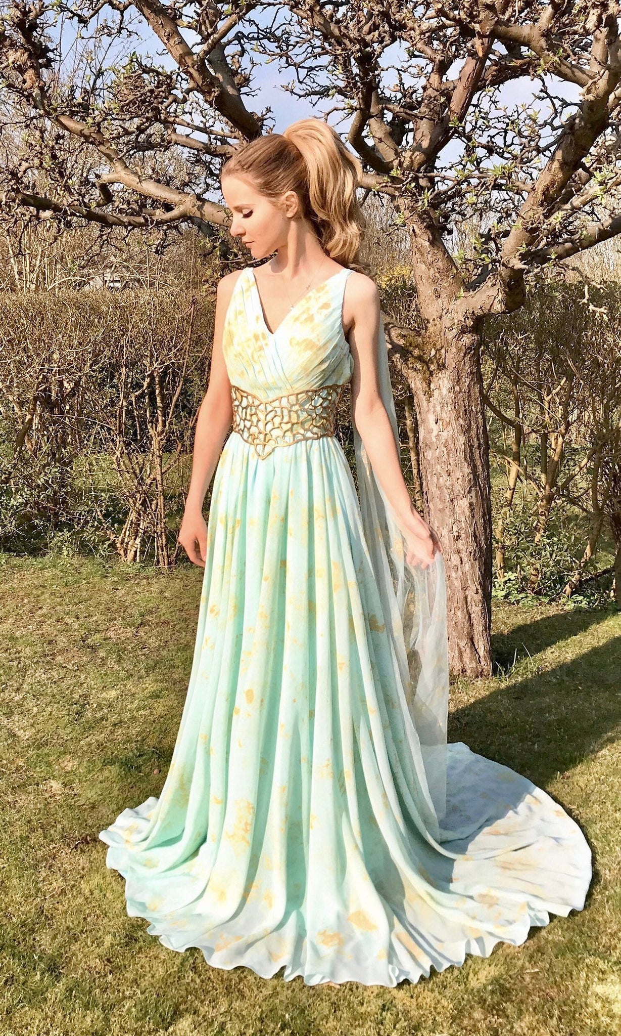 game of thrones prom dress Fantasy Red Queen Dress | Haute Couture Fashion