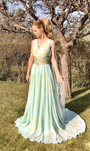 Bridal Version Game of Thrones Wedding Gown Daenerys Qarth Dress