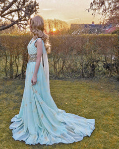 Bridal Version Game of Thrones Wedding Gown Daenerys Qarth Dress