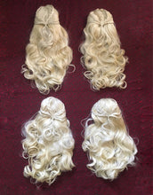 Load image into Gallery viewer, White Blonde Braided Curly WIg Princess Cosplay Daenerys Wig