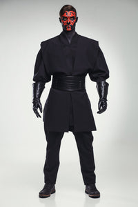Darth Maul Cosplay costume from Star Saga sith lord dark side of the Force Galactic Empire power imperial Republic Grand Army