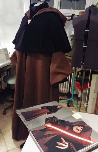 MADE TO ORDER Darth Sidious, Emperor Palpatine robe replica, Lord Sidious coat