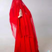 Load image into Gallery viewer, Evil Queen Star Wars Sith Costume Deep V Neck Black Gothic Wedding Dress