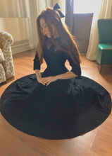 Load image into Gallery viewer, Tailor dark cottagecore gothic victorian Delicate sound of the night dress