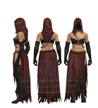 Load image into Gallery viewer, Desert Pyromancer dress Cosplay Costume