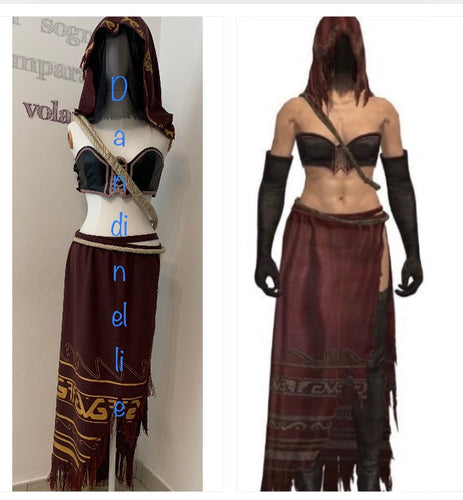 Desert Pyromancer dress Cosplay Costume