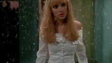 Load image into Gallery viewer, Designer Edward Scissorhands White Midi Beautiful Dress