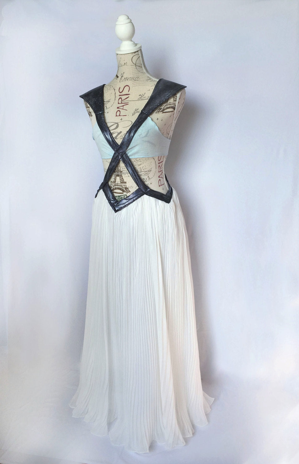 Season 4 Cosplay Costume Diamond Cut Out Danenerys Dress – MJcostume