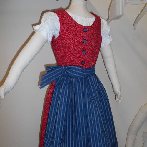 Dirndl (Peasant Dress) With Reversible Bodice