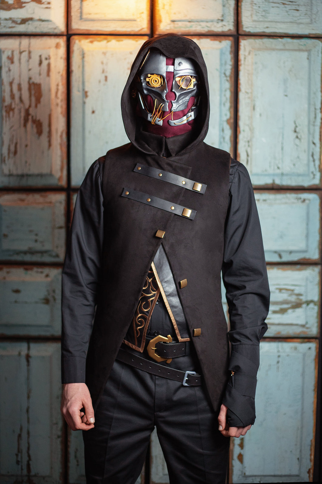 Dishonored 2 Corvo Attano cosplay costume Dishonoured Pc Game series steampunk outfit Halloween costume