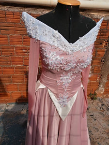 Princess Aurora pink dress