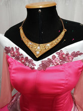 Load image into Gallery viewer, Princess Aurora Costume hoop skirt Cosplay Aurora Pink Dress