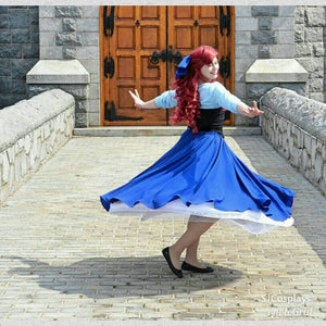 Princess Ariel little mermaid kiss the girl Cosplay Costume MJcostume Princess Ariel little mermaid kiss the girl Cosplay Costume MJcostume