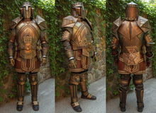 Load image into Gallery viewer, Dragon Age Dwarf armor cosplay costume Dragon Age cosplay Dragon Age foam armor Dwarf armor and helmet costume Halloween costume