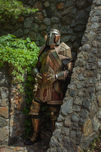 Load image into Gallery viewer, Dragon Age Dwarf armor cosplay costume Dragon Age cosplay Dragon Age foam armor Dwarf armor and helmet costume Halloween costume