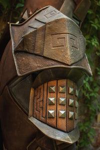 Dragon Age Dwarf armor cosplay costume Dragon Age cosplay Dragon Age foam armor Dwarf armor and helmet costume Halloween costume