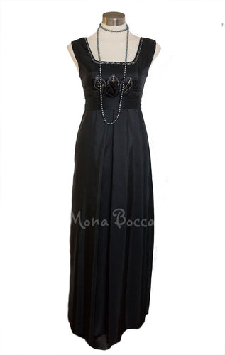 Lady Mary Crawley Downton Abbey styled Edwardian evening dress