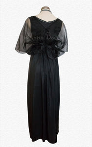 Bolero Lady Mary Crawley Downton Abbey vintage styled Edwardian Black dress