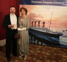 Load image into Gallery viewer, Alternative Green wedding Edwardian dress
