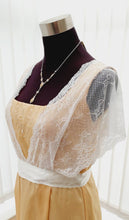 Load image into Gallery viewer, Titanic Downton Abbey vintage styled with ivory lace and Swarovski crystals Edwardian Dress