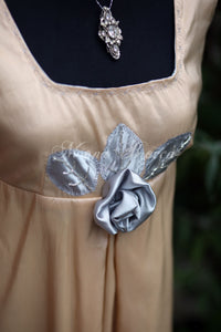 Lady Mary Crawley Downton Abbey styled Edwardian evening dress