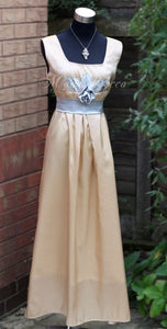 Lady Mary Crawley Downton Abbey styled Edwardian evening dress