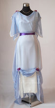 Load image into Gallery viewer, Gilded Age Downton Abbey Edwardian light blue evening dress