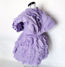 Load image into Gallery viewer, Effie Purple Ruffle Dress