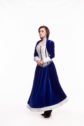Elizabeth Cosplay Costume Bioshock Infinite Cosplay Outfit Bioshock Elisabeth Cosplay Dress Video Game Heroine Cosplay Female Character