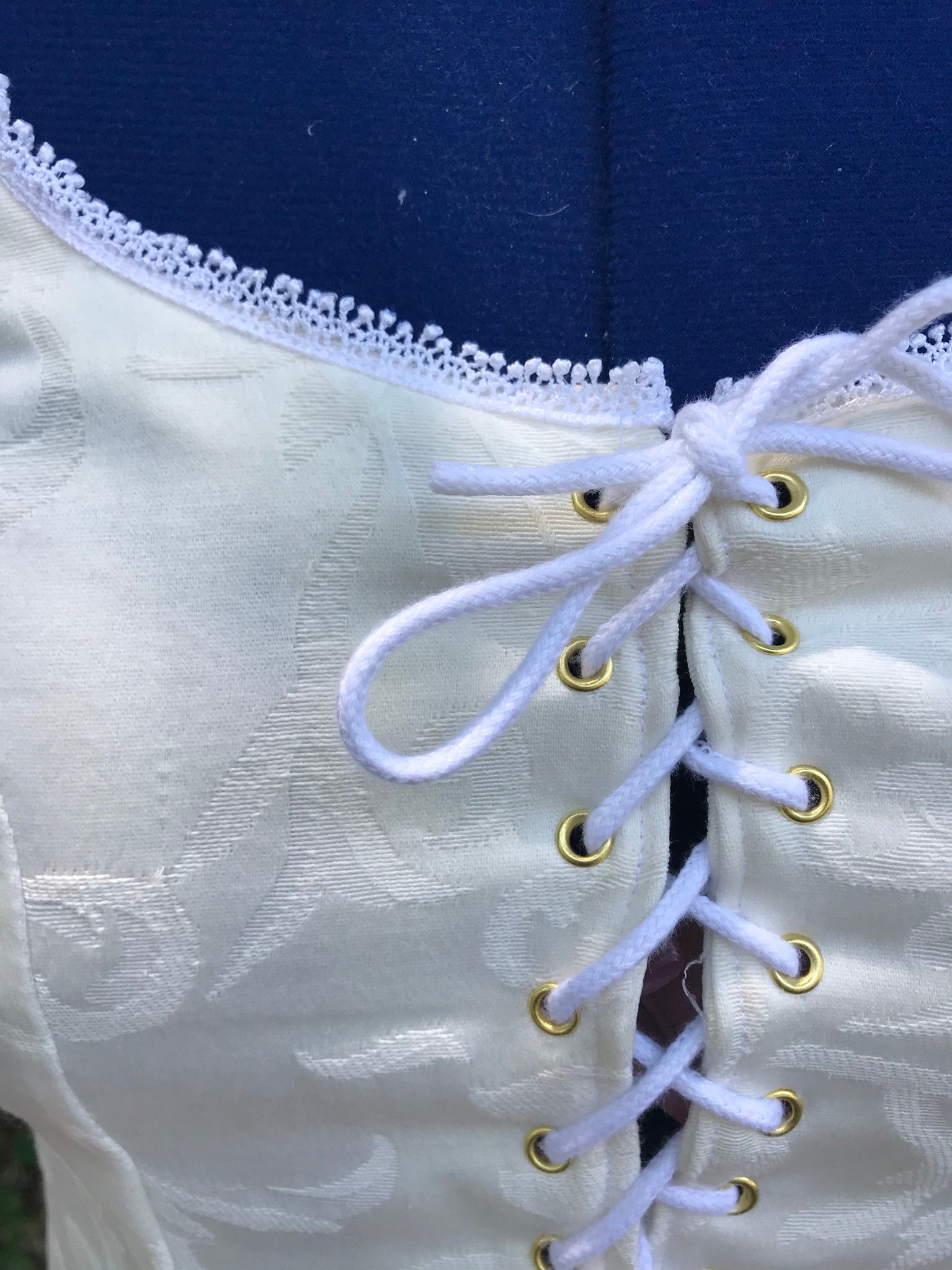 Elizabeth Swann Inspired Cream Under Dress from Pirates of the Caribbe – MJcostume Elizabeth Swann Inspired Cream Under Dress from Pirates of the Caribbe – MJcostume
