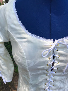 Elizabeth Swann Inspired Cream Under Dress from Pirates of the Caribbean Cosplay or Costume