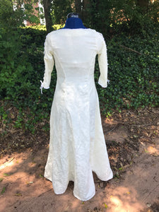 Elizabeth Swann Inspired Cream Under Dress from Pirates of the Caribbean Cosplay or Costume