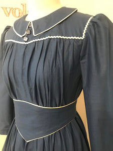Enola Holmes blue Dress Cosplay Costume