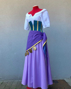 Esmeralda the hunchback of notre dame costume cosplay