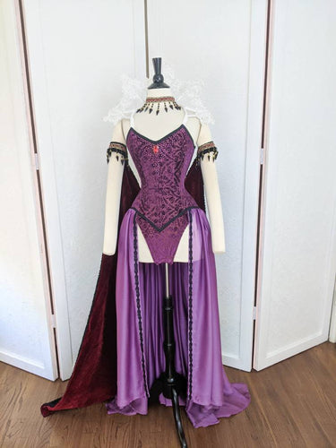 Evil Queen Costume Cosplay Corset Adult SAMPLE SALE