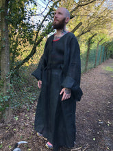 Load image into Gallery viewer, Faith Militant Game of Thrones black hessian robe