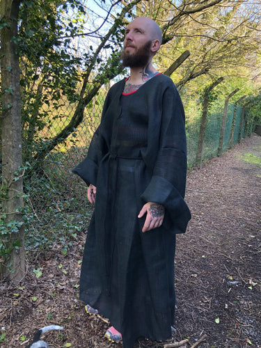 Faith Militant Game of Thrones black hessian robe