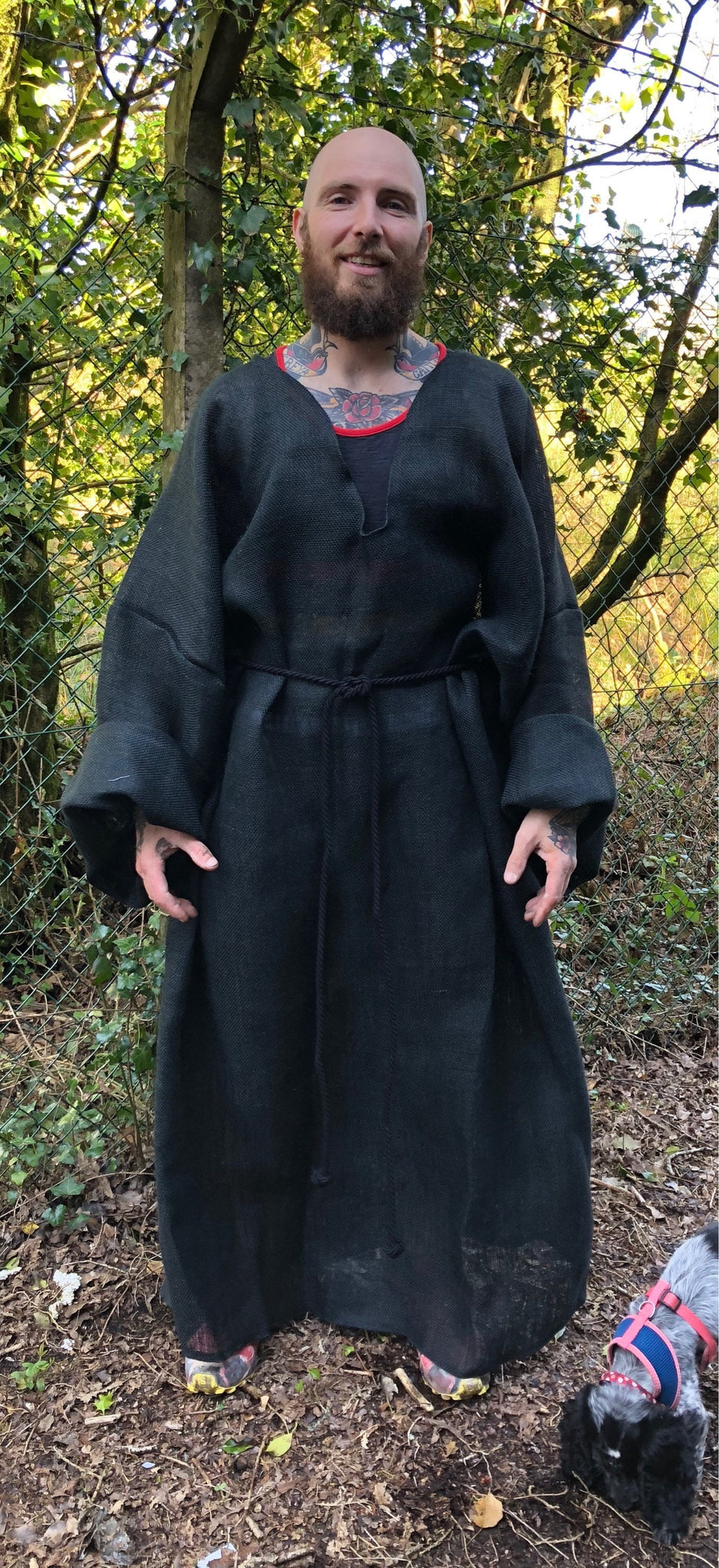 Faith Militant Game of Thrones black hessian robe – MJcostume