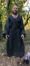 Load image into Gallery viewer, Faith Militant Game of Thrones black hessian robe