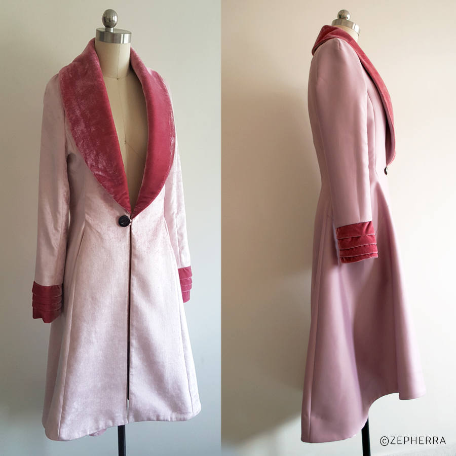 Queenie Goldstein Vintage Inspired 1920s Premium fabric Fantastic Beasts coat Costume Cosplay