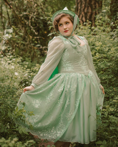 SAMPLE SALE Fauna Costume Green Fairy Cosplay Dress Female Adult