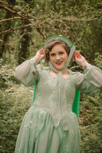 Load image into Gallery viewer, SAMPLE SALE Fauna Costume Green Fairy Cosplay Dress Female Adult